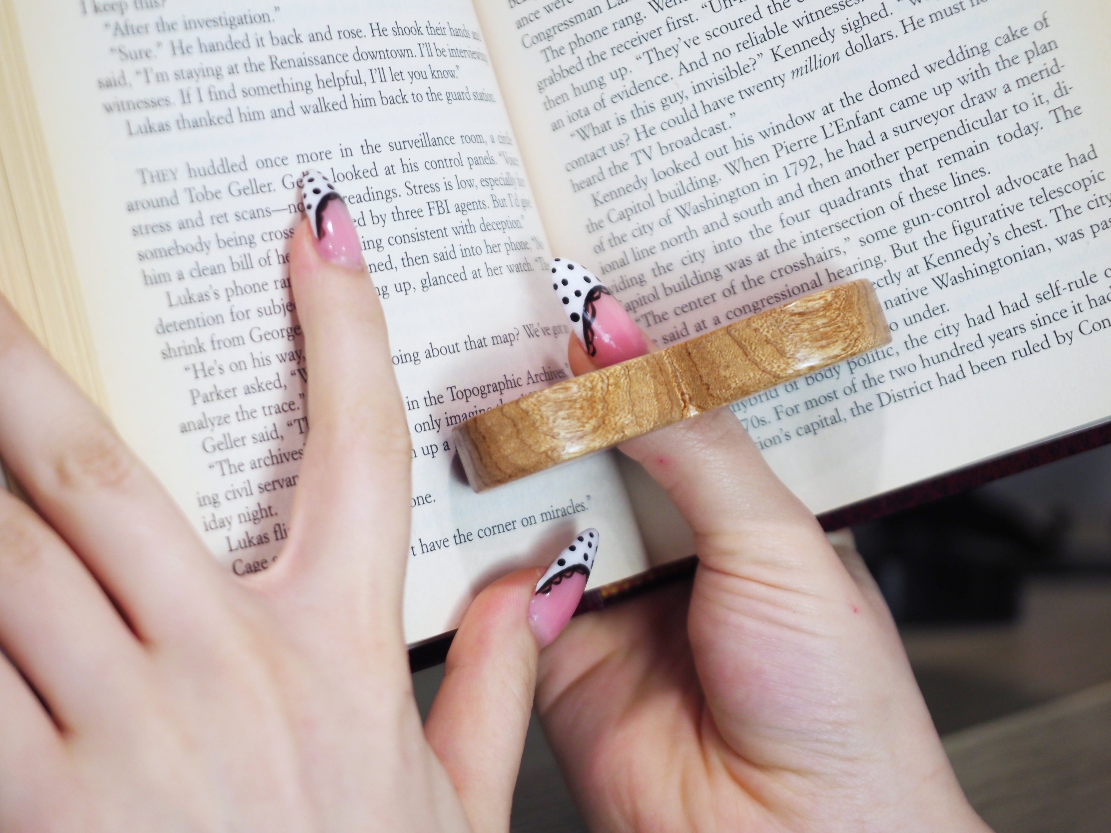 Heart Shaped Book Holder